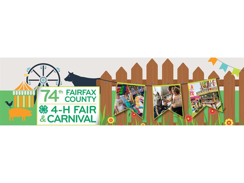 Logo for 2024 Fairfax County 4-H Fair