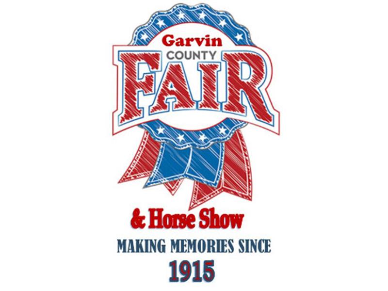 Logo for 2024 Garvin County Free Fair & Horse Show